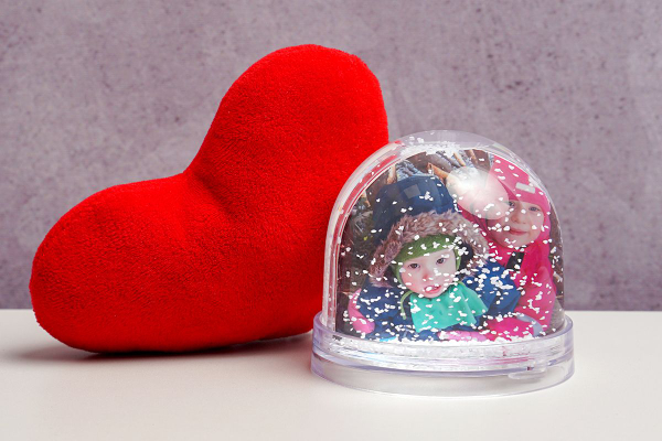 Photo snow globe