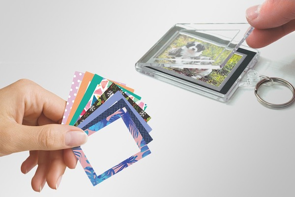 Photo keyring set · 2 pieces