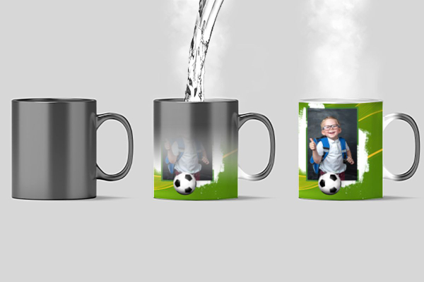 Colour-changing photo mug · 330 ml