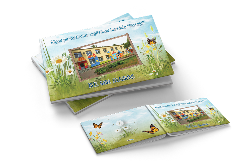 Kindergarten portraits and friendship pages